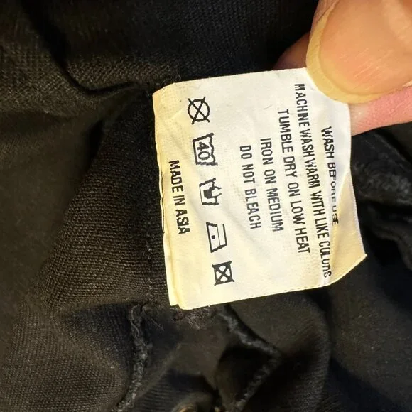 Eminence Grise Les Doma Denim Jeans, Black  Small - Picture 5 of 7